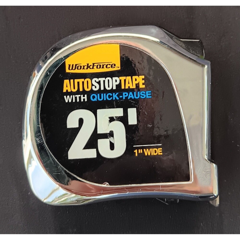 Workforce 25 FT Auto Stop Tape Measure  Quick Pause